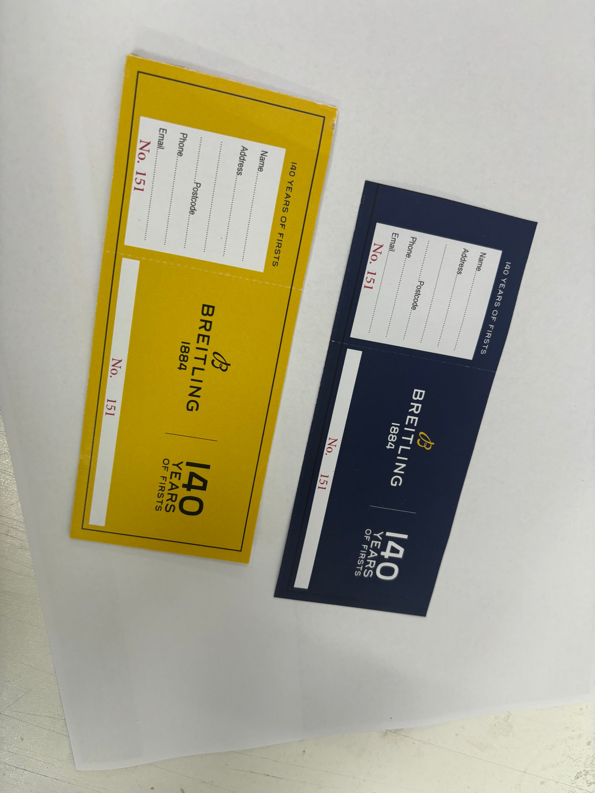 Raffle Ticket Printing in Sydney