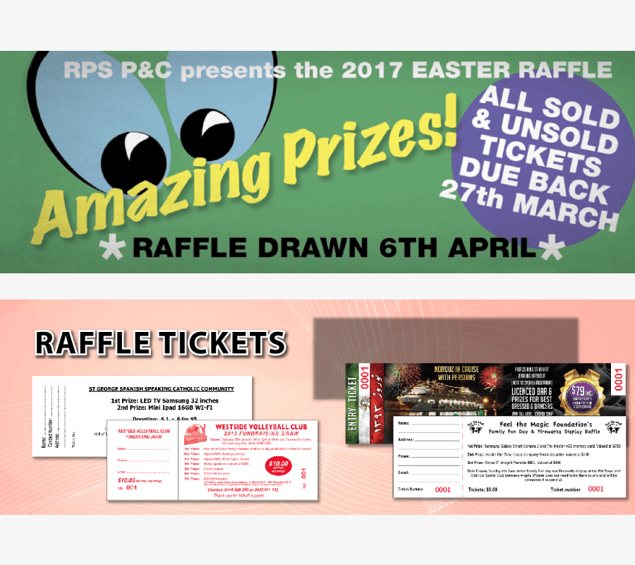 Raffle Ticket Printing